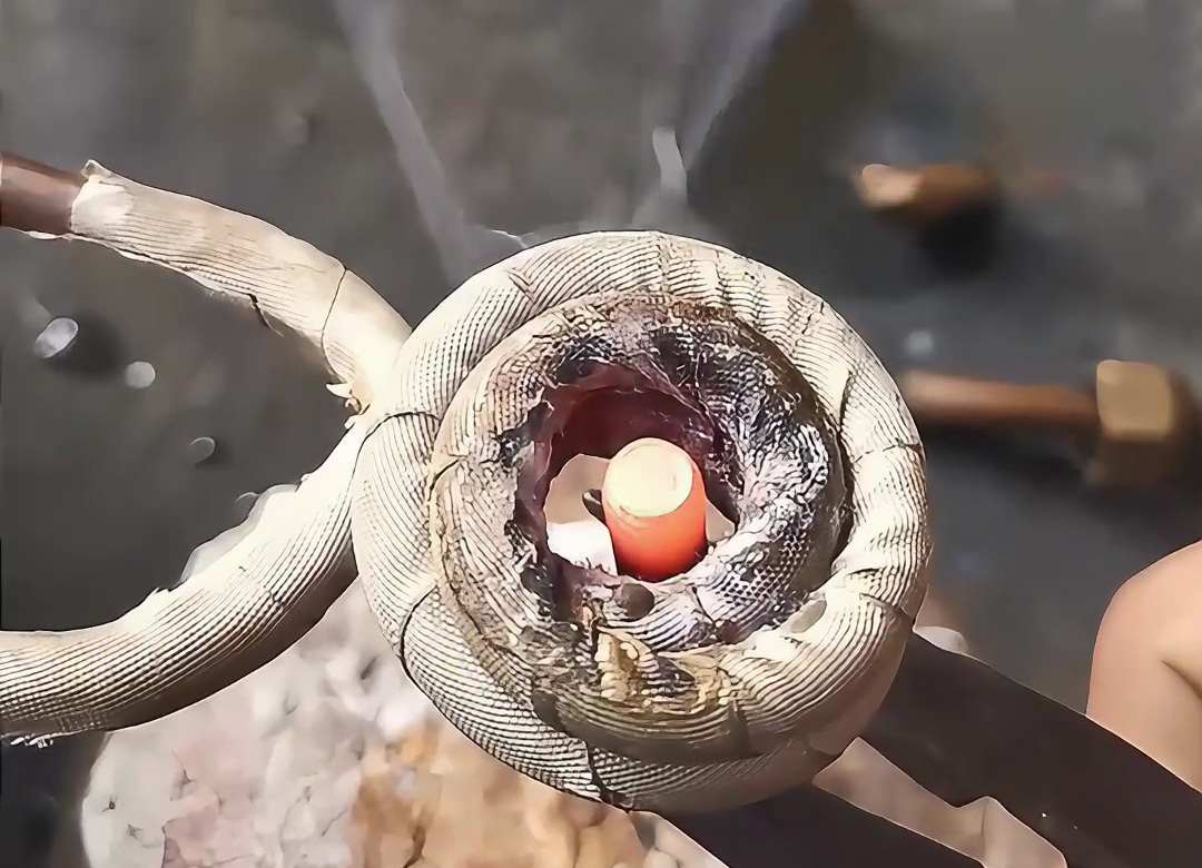 海拓高頻加熱機(jī)實(shí)測(cè)：直徑 6mm 銅螺桿 3 秒升溫破千度，強(qiáng)悍功率盡顯加熱實(shí)力