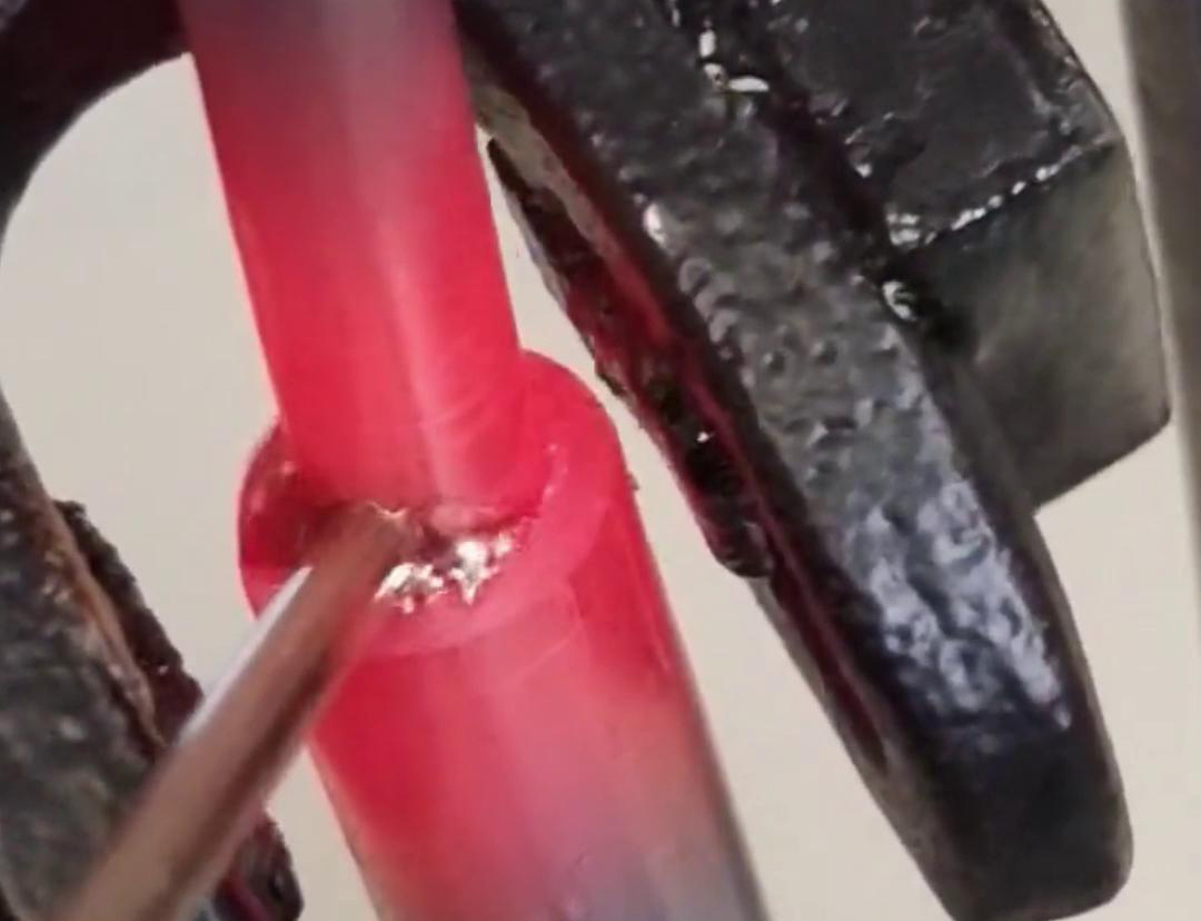 手持式高頻焊機，銅管焊接工藝演示