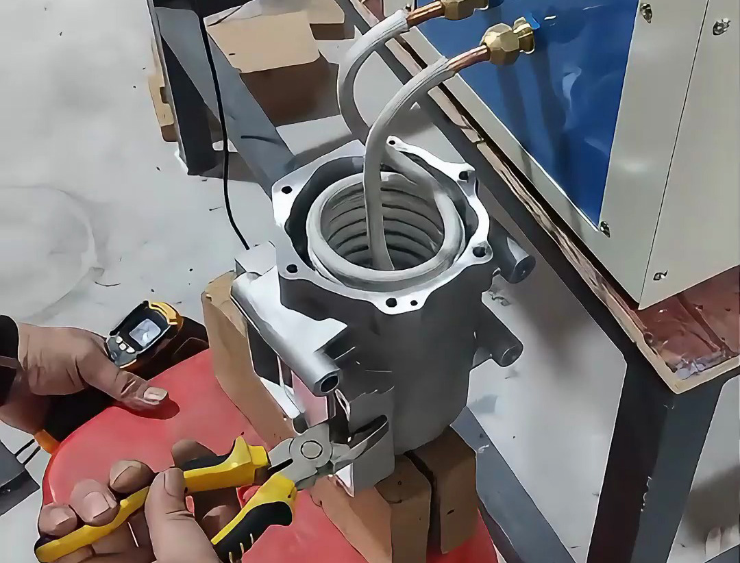 新能源汽車(chē)廠都在用的電機(jī)鋁殼加熱熱裝配技巧，看完秒懂