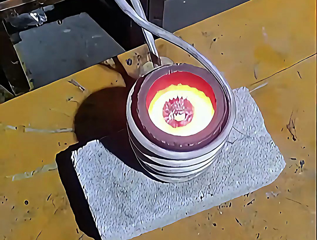 轉(zhuǎn)子鋁熔煉全過程揭秘！高頻感應(yīng)加熱機(jī)如何高效提取鋁？